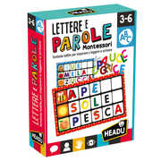 Giocattolo Lettere e Parole Montessori Headu