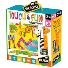 Giocattolo Montessori Touch & Fun Headu