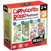Giocattolo Fiabe Progressive Montessori Cappuccetto Rosso Headu