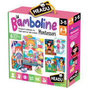 Giocattolo Le Bamboline Montessori Headu
