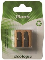 Cartoleria Temperino in bamboo Mans