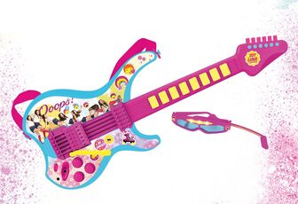 Giocattolo Soy Luna. Chitarra Elettrico Con Occhiali Grandi Giochi
