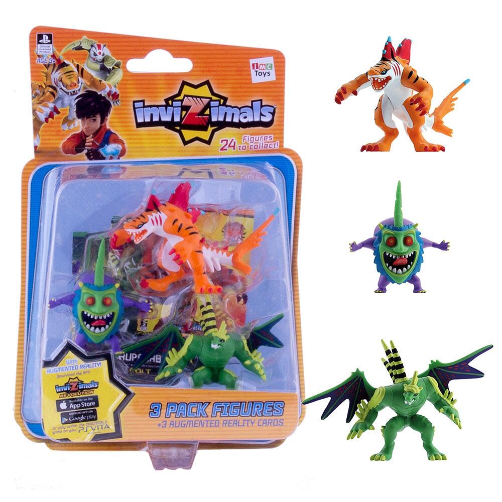 Invizimals. Blister 3 Personaggi Imc toys Action figures