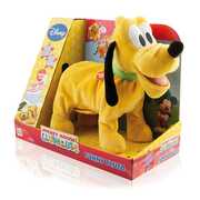 Giocattolo La Casa di Topolino. Funny Pluto. Peluche Che Cammina e Abbaia IMC Toys