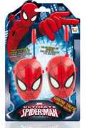 Giocattolo Ultimate Spider-Man. 2 Walkie Talkie A Forma di Maschera IMC Toys