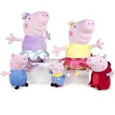 Giocattolo Peppa Pig. Ready For Run. Peluche Super Soft 25 Cm Astley Baker Davies