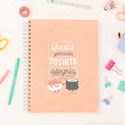 Cartoleria Quaderno piccolo. Questa giornata sushita Mr Wonderful