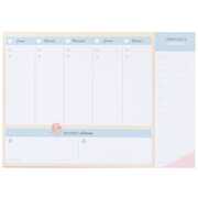 Cartoleria Planner settimanale Planner settimanale per dare il massimo Mr Wonderful Mr Wonderful