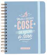 Cartoleria Diario Mr Wonderful 2018-2019, 12 mesi, settimanale large. Mille e duecento cose Mr Wonderful