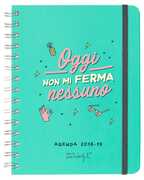 Cartoleria Diario Mr Wonderful 2018-2019, 12 mesi, Sketch settimanale. Oggi non mi ferma nessuno Mr Wonderful