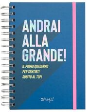 Cartoleria Quaderno con pensieri positivi Mr Wonderful. Andrai alla grande! Mr Wonderful