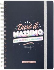 Cartoleria Agenda-Diario Mr Wonderful 2019-2020 classica grande settimanale con spirale Mr Wonderful