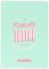 Cartoleria Agenda-Diario Mr Wonderful 2019-2020 classica piccola settimanale con spirale Mr Wonderful