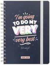 Cartoleria Agenda classica 2020 settimanale Mr Wonderful (inglese) Mr Wonderful