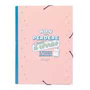 Cartoleria Cartelletta 3 lembi Mr Wonderful. Non perdere mai il sorriso Mr Wonderful