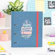 Cartoleria Quaderno raccoglitore ad anelli Mr Wonderful. Non ci sono sogni irraggiungibili Mr Wonderful