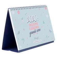 Cartoleria Calendario bullet 2020 Mr Wonderful. 2020: insieme faremo grandi cose Mr Wonderful