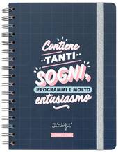 Cartoleria Agenda classica 2020 settimanale Mr Wonderful Mr Wonderful