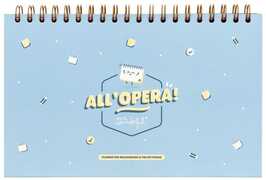 Cartoleria Planner settimanale Mr Wonderful. All'opera! Mr Wonderful
