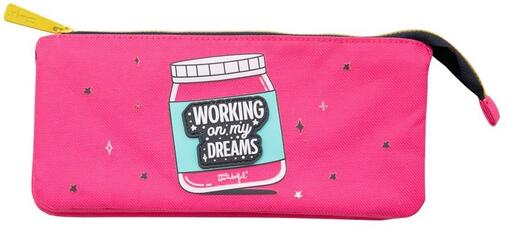 Cartoleria Astuccio triplo Mr Wonderful Working on my dreams Mr Wonderful