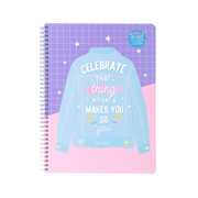 Cartoleria Quaderno A4 Mr Wonderful Celebrate that thing that makes you so "you" Mr Wonderful