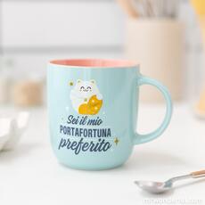 Idee regalo Tazza Mr Wonderful. Sei il mio portafortuna preferito Mr Wonderful