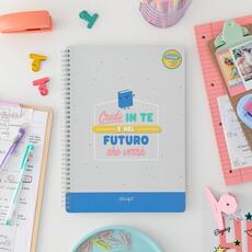 Cartoleria Quaderno. Credi in te e nel futuro che verrà Mr Wonderful