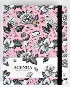Cartoleria Diario settimanale 2018-2019, 16 mesi, Premium. Botanical Erik