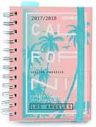 Cartoleria Diario giornaliero 2018-2019 con spirale Wire-O. California Erik