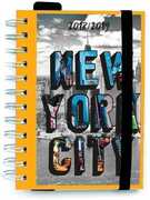 Cartoleria Diario giornaliero 2018-2019 con spirale Wire-O. New York City Erik