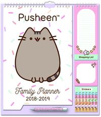 Cartoleria Calendario Family Planner 2018-2019 Pusheen the Cat Erik