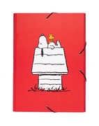 Cartoleria Cartella Con Elastici Snoopy Grupo Erik
