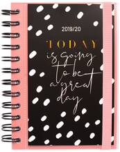 Cartoleria Diario Glitter Gold Dreams 2019-2020, 10 mesi, giornaliero S Erik