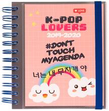 Cartoleria Diario K-Pop 2019-2020, 10 mesi, giornaliero M Erik
