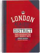 Cartoleria Quaderno spiralato A4 in PPL London a quadretti Erik