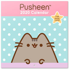 Cartoleria Calendario 2020 30x30 Pusheen Rose Collection Erik
