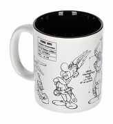 Idee regalo Asterix: Character Sketch Ceramic Mug Sd Toys