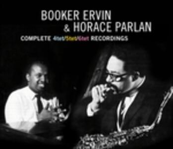 CD Complete 4tet-5tet-6tet Recordings Horace Parlan Booker Ervin
