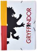 Cartoleria Cartelletta in PPL con elastico A4 Harry Potter. Gryffindor. Grifondoro Erik