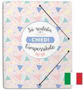 Cartoleria Cartelletta in PPL con elastico A4 Amelie Erik