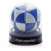Giocattolo Sfera Marusenko rompicapo 3D difficoltà 1. Blu e Bianco Marusenko