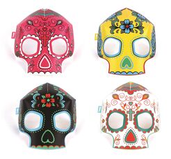 Idee regalo Glowing Mask Skull Doiy