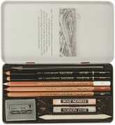 Cartoleria Set arte Collage Koh-I-Noor in astuccio in metallo Koh-I-Noor