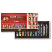 Cartoleria Crete Soft Pastel Toison d'Or Koh-I-Noor. Confezione 12 colori assortiti Koh-I-Noor
