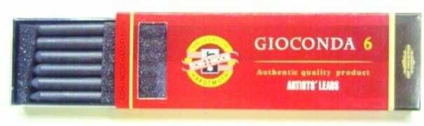 Cartoleria Astuccio 6 mine in grafite 5,6 mm Koh-I-Noor