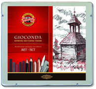 Cartoleria Set arte Gioconda Koh-I-Noor in astuccio metallo Koh-I-Noor