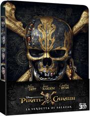 Film Pirati dei Caraibi. La vendetta di Salazar. Con Steelbook (Blu-ray) Joachim Roenning Espen Sandberg