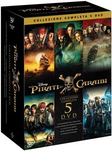 Film Pirati dei Caraibi. Collezione 5 film (5 DVD) Rob Marshall Joachim Roenning Espen Sandberg Gore Verbinski