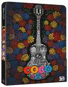 Film Coco. Con Steelbook (Blu-ray + Blu-ray 3D) Lee Unkrich Adrian Molina