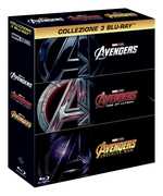 Film Cofanetto trilogia Avengers (3 Blu-ray) Joe Russo Anthony Russo Joss Whedon